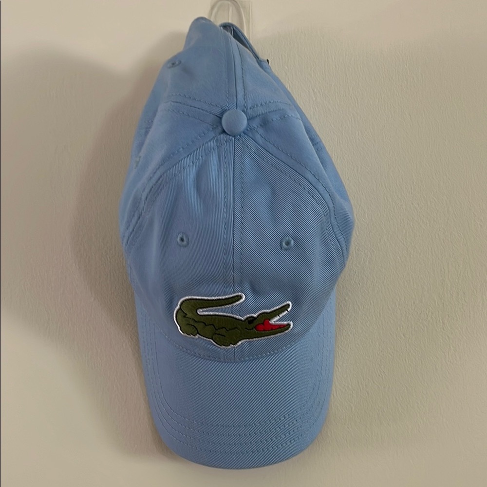 Lacoste Sky Blue tennis Cap New W/O tags